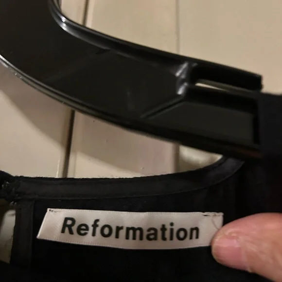 Reformation Black Maxi Dress - Picture 2 of 12